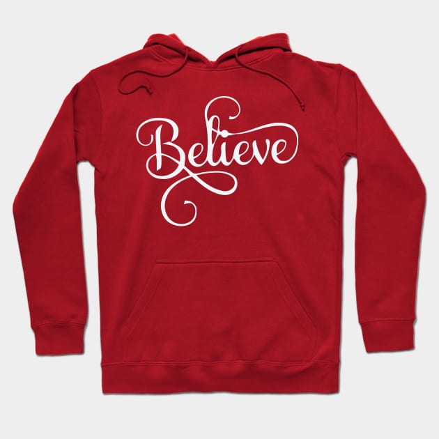 Believe Christmas Hoodie by animericans